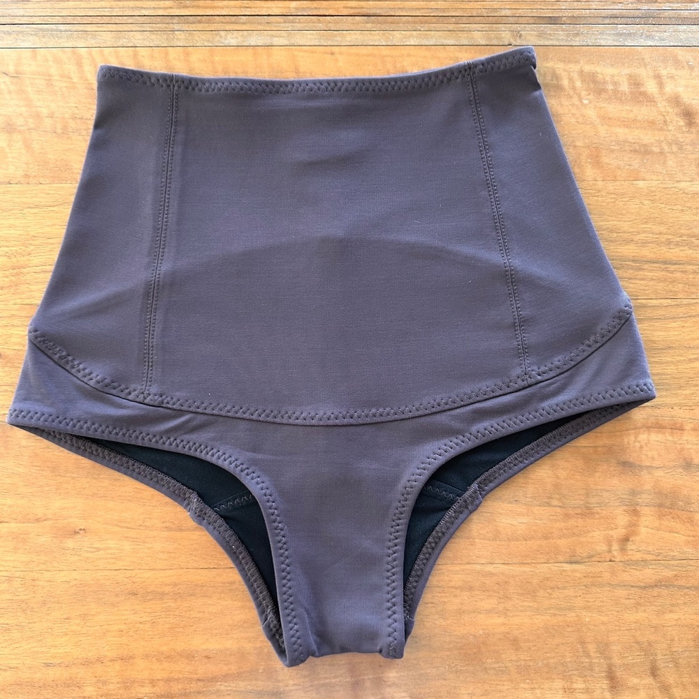 *Luxe* Malia Mills High Waist Swim Bottom - Brown Size 1